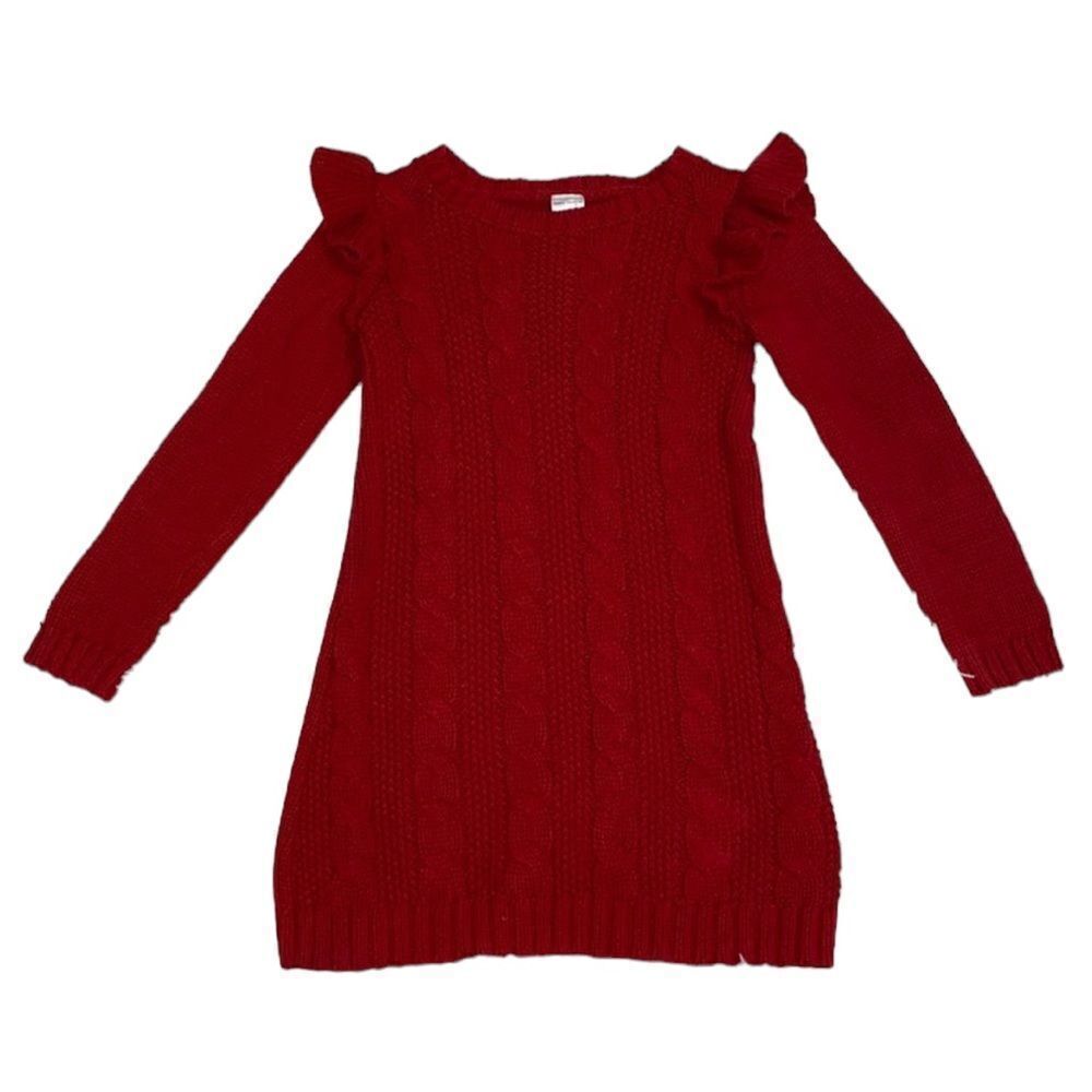 Carter's Toddler Red Sweater Dress(Size 3Т)